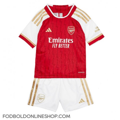 Arsenal Hjemme Trøje Børn 2023-24 Kortærmet (+ Korte bukser)